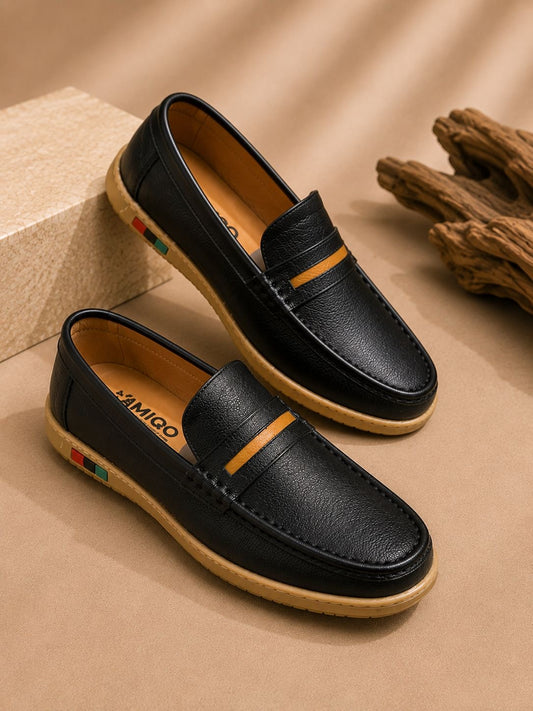 Genuine Cow Leather Loffer With D.Insole (504)