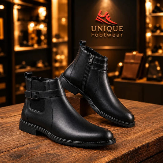Italian Style Western Chelsea Boots (614)
