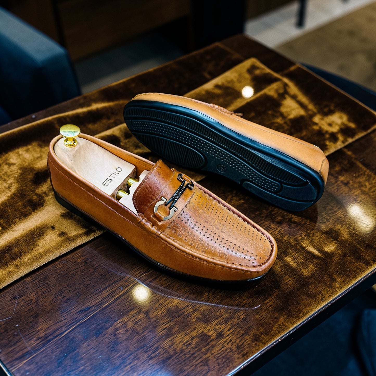 Genuine Cow Leather D.Insole Premium Loffer (464)