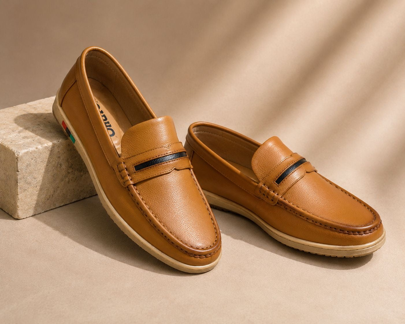 Genuine Cow Leather Loffer With D.Insole (503)