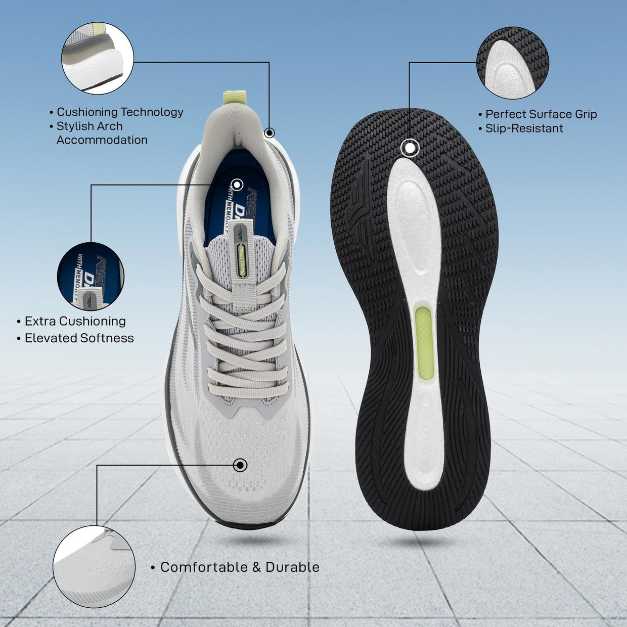 Original Redtape Ultra Premium Sneakers (515)