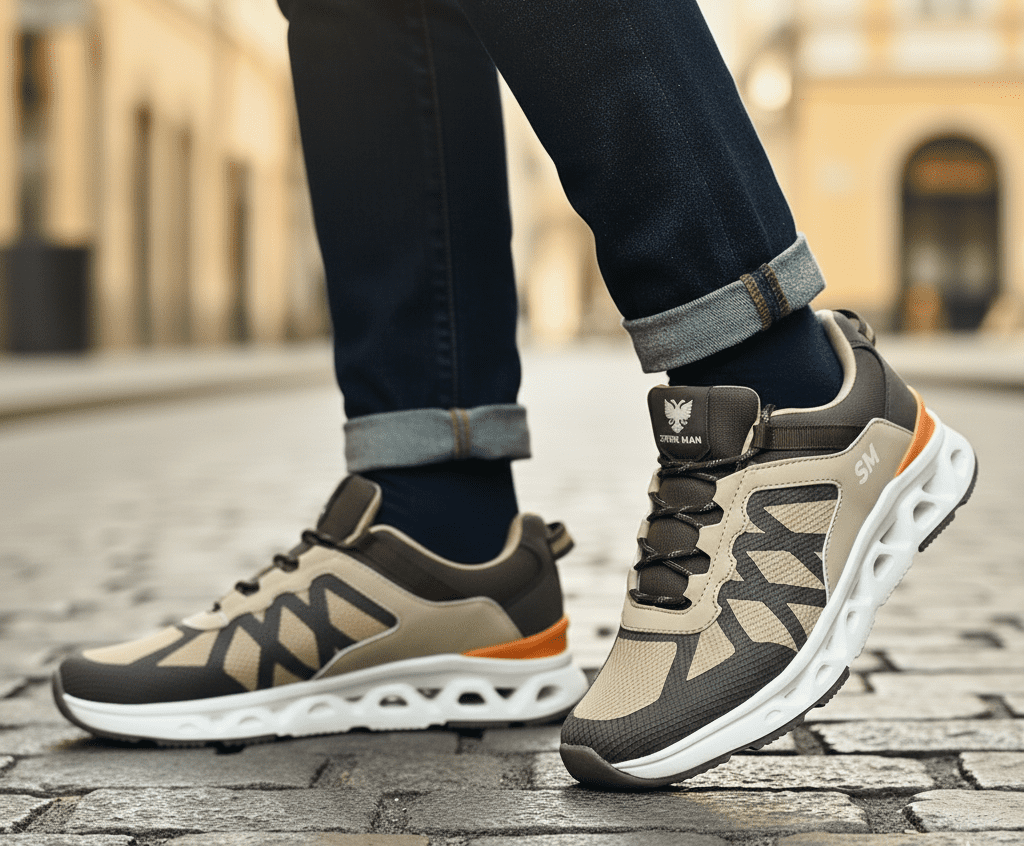 Stork Man Ricardo Super Premium Original Sneakers (S-347)