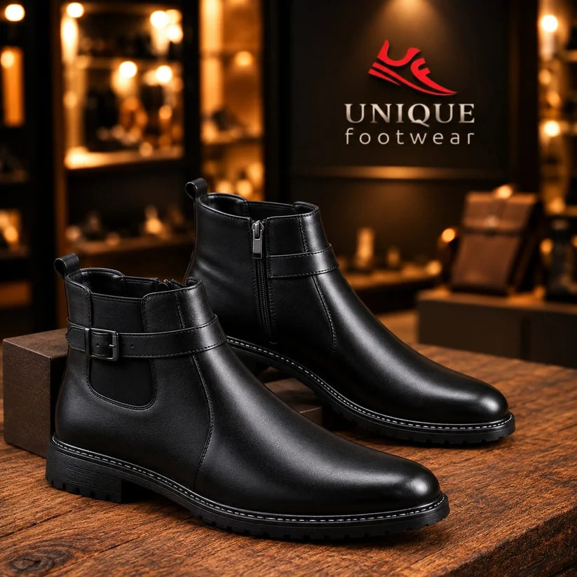 Italian Style Western Chelsea Boots (614)