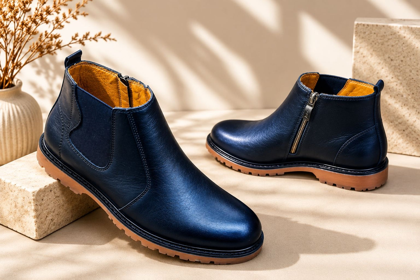 Original Cow Leather Chelsea Boot – With Premium CAT Sole (523)