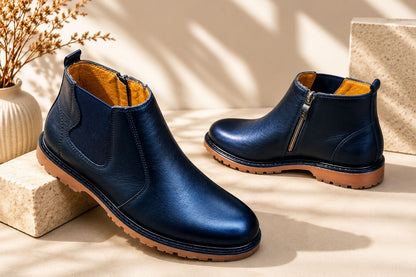 Original Cow Leather Chelsea Boot – With Premium CAT Sole (523)