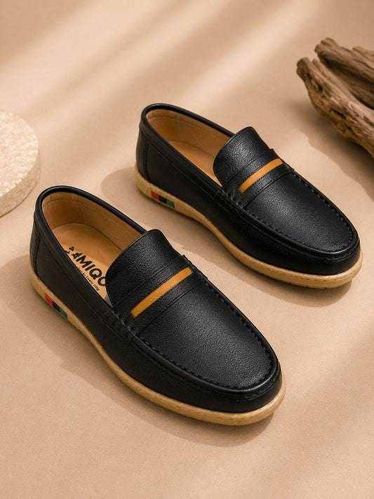 Genuine Cow Leather Loffer With D.Insole (504)