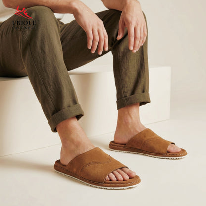 Premium Suede Leather Sandal Master (508)