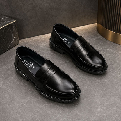 Seoul Pine Cow Leather Luxury Chunky Loafer (522)
