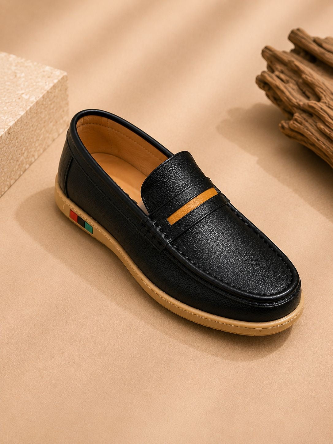 Genuine Cow Leather Loffer With D.Insole (504)