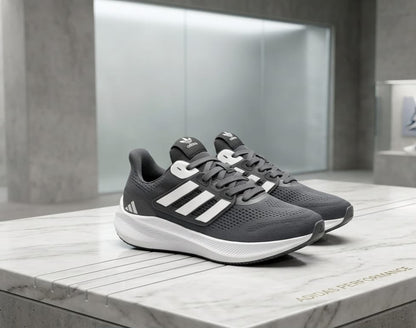 Super Premium Quality Branded Sneaker Dark Grey Color (555)