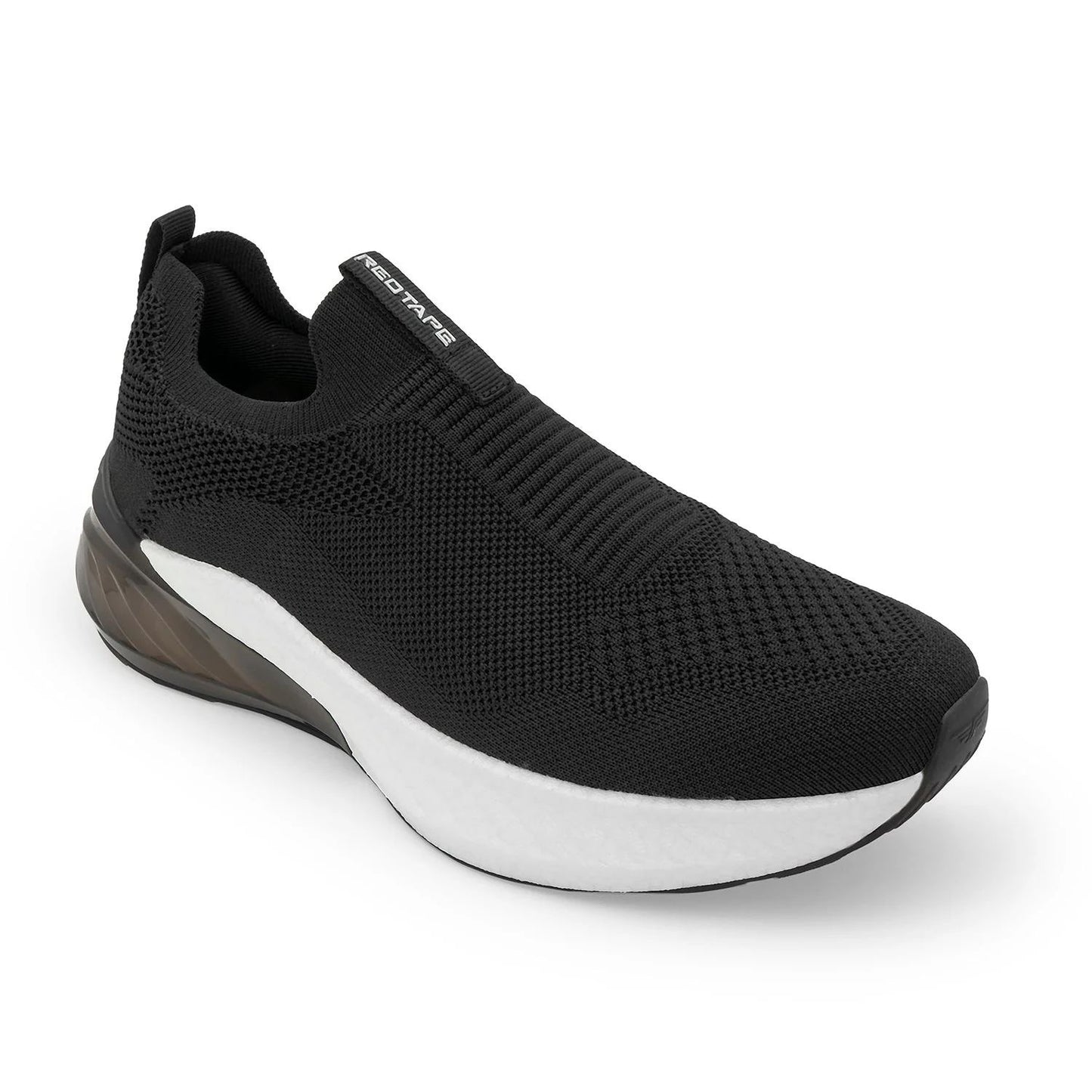 Easy Slip-On Ultra Soft Comfortable Redtape Shoes Full Black Color (528)