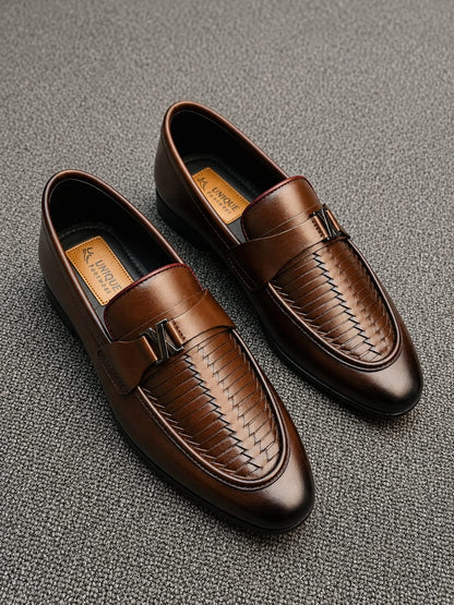 Gentleman’s Original Cow Leather Premium Penny Loafer (584)