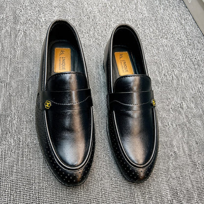 Gentleman’s Original Cow Leather Premium Penny Loafer (580)