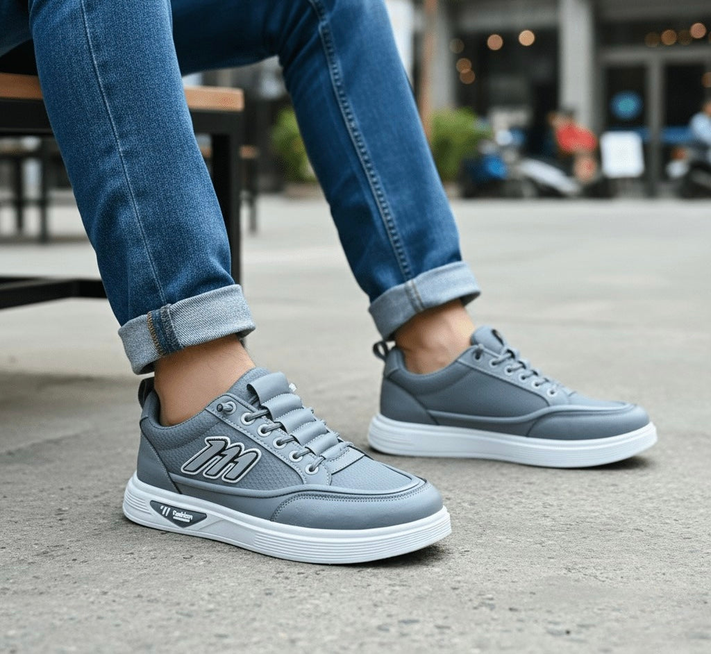 (Socks ফ্রি) Smart Slip-On Lace Comfort Styles Soft Sneakers (416)