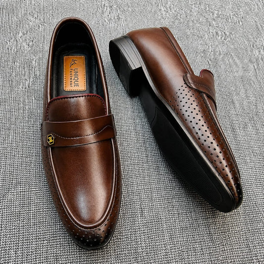 Gentleman’s Original Cow Leather Premium Penny Loafer (581)