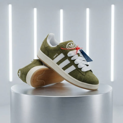 (Socks ফ্রি) A d i d a s C a m p u s Timeless Classic Luxury Sneakers Olive Color (538)