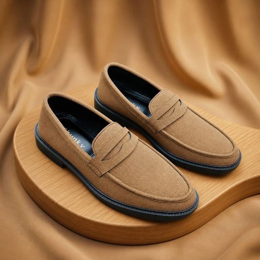Verona Classy Suede Chunky Loafer - Master Color (495)