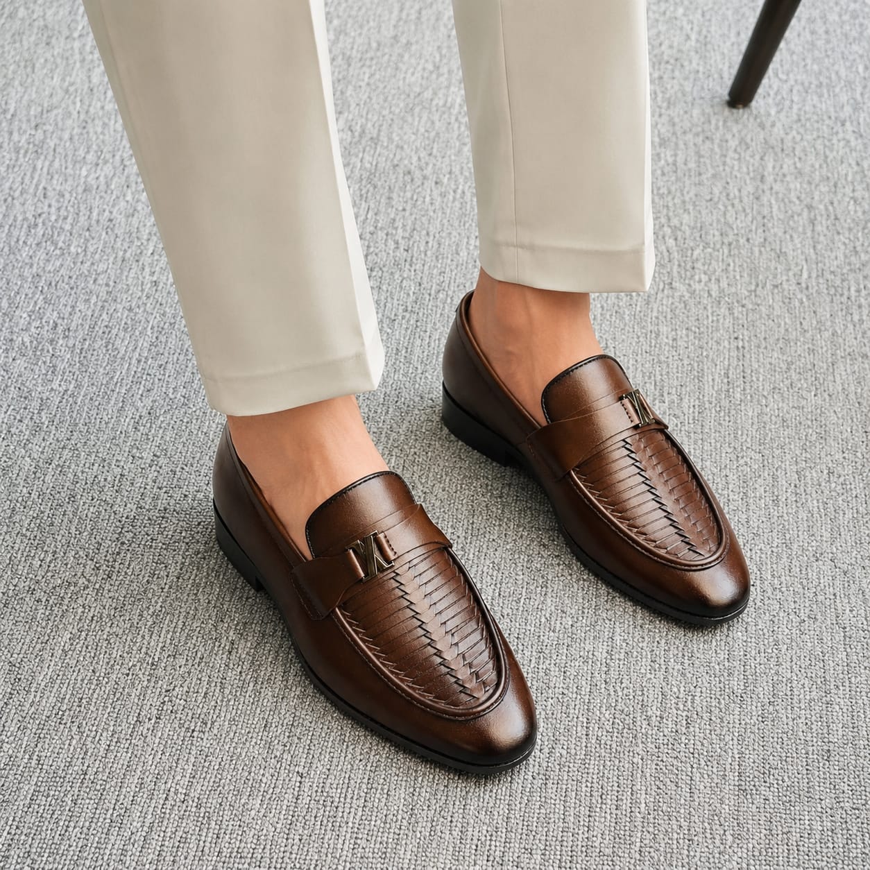 Gentleman’s Original Cow Leather Premium Penny Loafer (584)