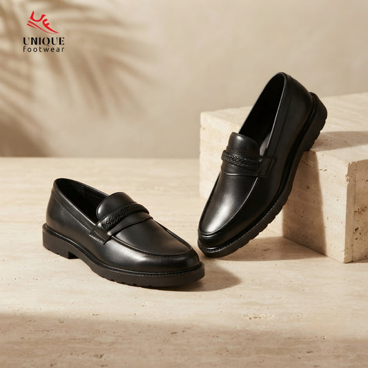 Beni Pu Chunky Loafer -Black (540)