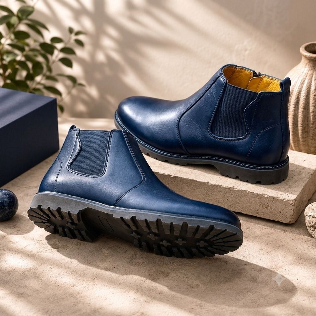 Original Cow Leather Chelsea Boot – With Premium CAT Sole (523)