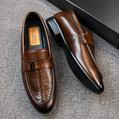 Gentleman’s Original Cow Leather Premium Penny Loafer (584)
