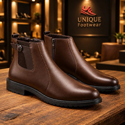 Italian Style Western Chelsea Boots (617)
