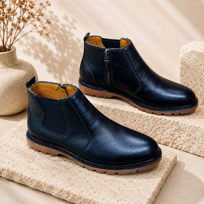 Original Cow Leather Chelsea Boot – With Premium CAT Sole (523)