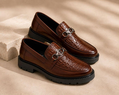 Seoul Pine Luxury Chunky Loafer Cow Leather (506)