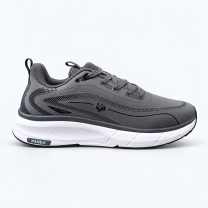 Lightweight Comfortable Branded Sneakers Dark Grey (609)
