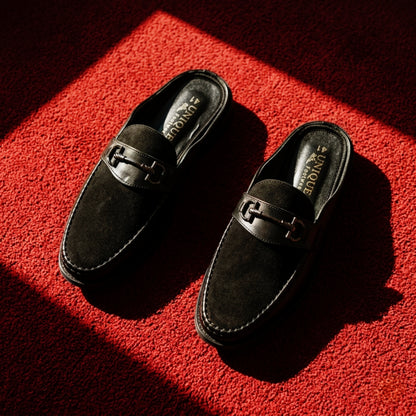 Fashionable Suede Half Shoes (501)
