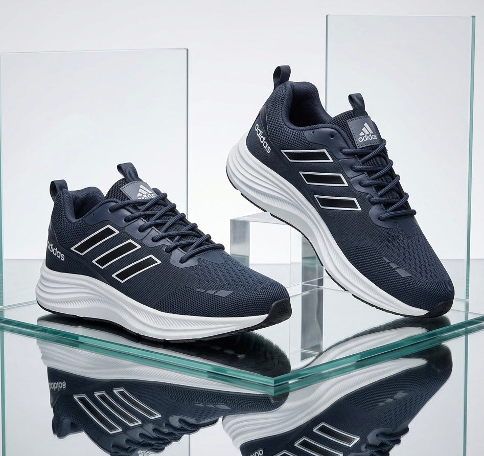 (Free Lace) Summer Friendly Premium Quality Sneakers DarkGrey (491)