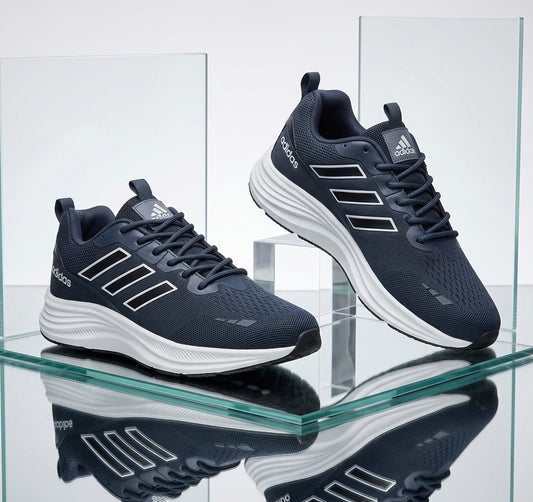 (Free Lace) Summer Friendly Premium Quality Sneakers DarkGrey (491)