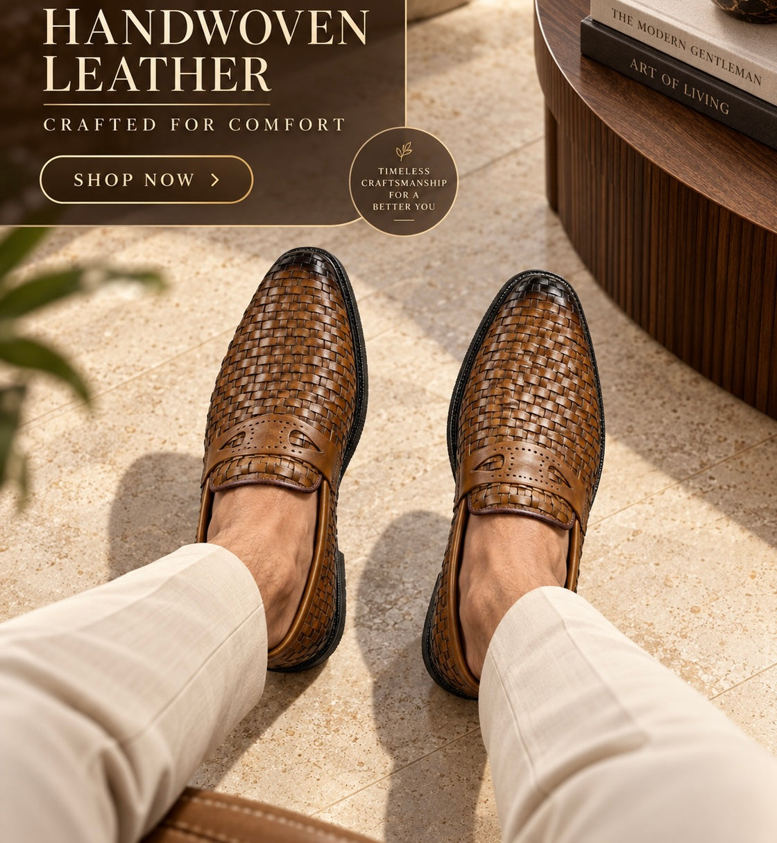 Handcrafted Cow Leather Luxury Penny Loafers (600)