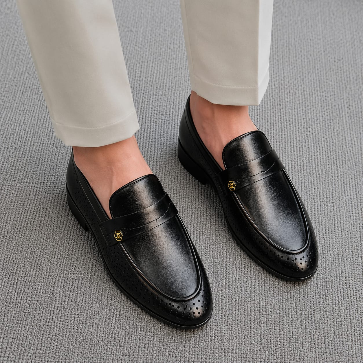 Gentleman’s Original Cow Leather Premium Penny Loafer (580)