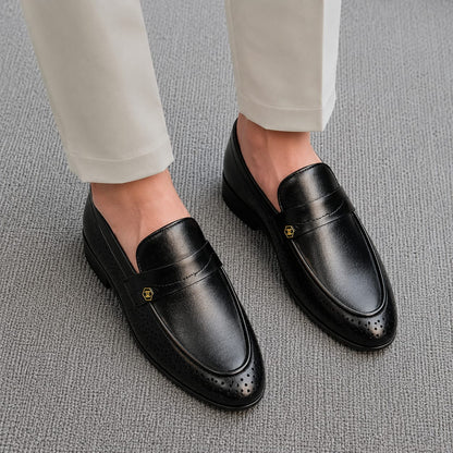 Gentleman’s Original Cow Leather Premium Penny Loafer (580)