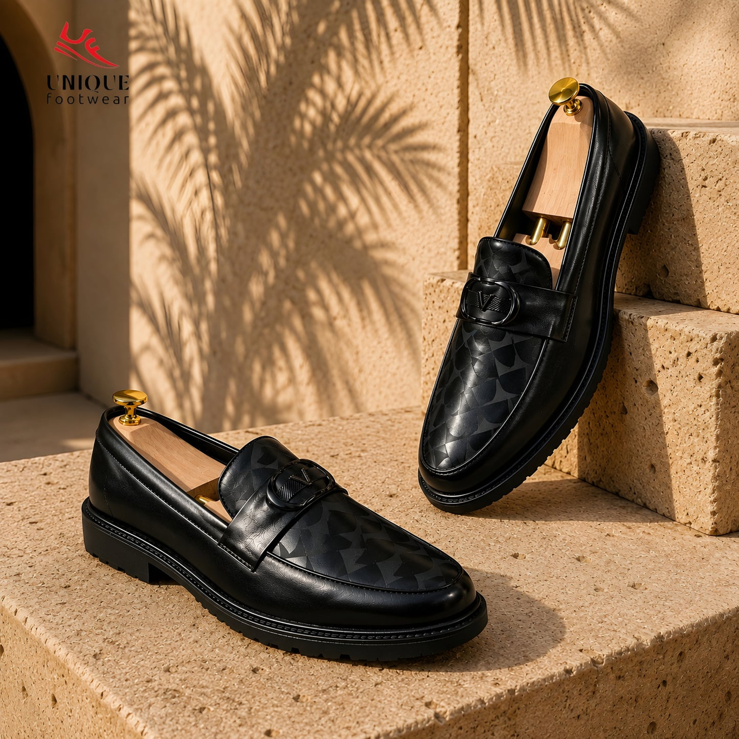 Premium Classic Laser-Cut Chunky Loafer (567)