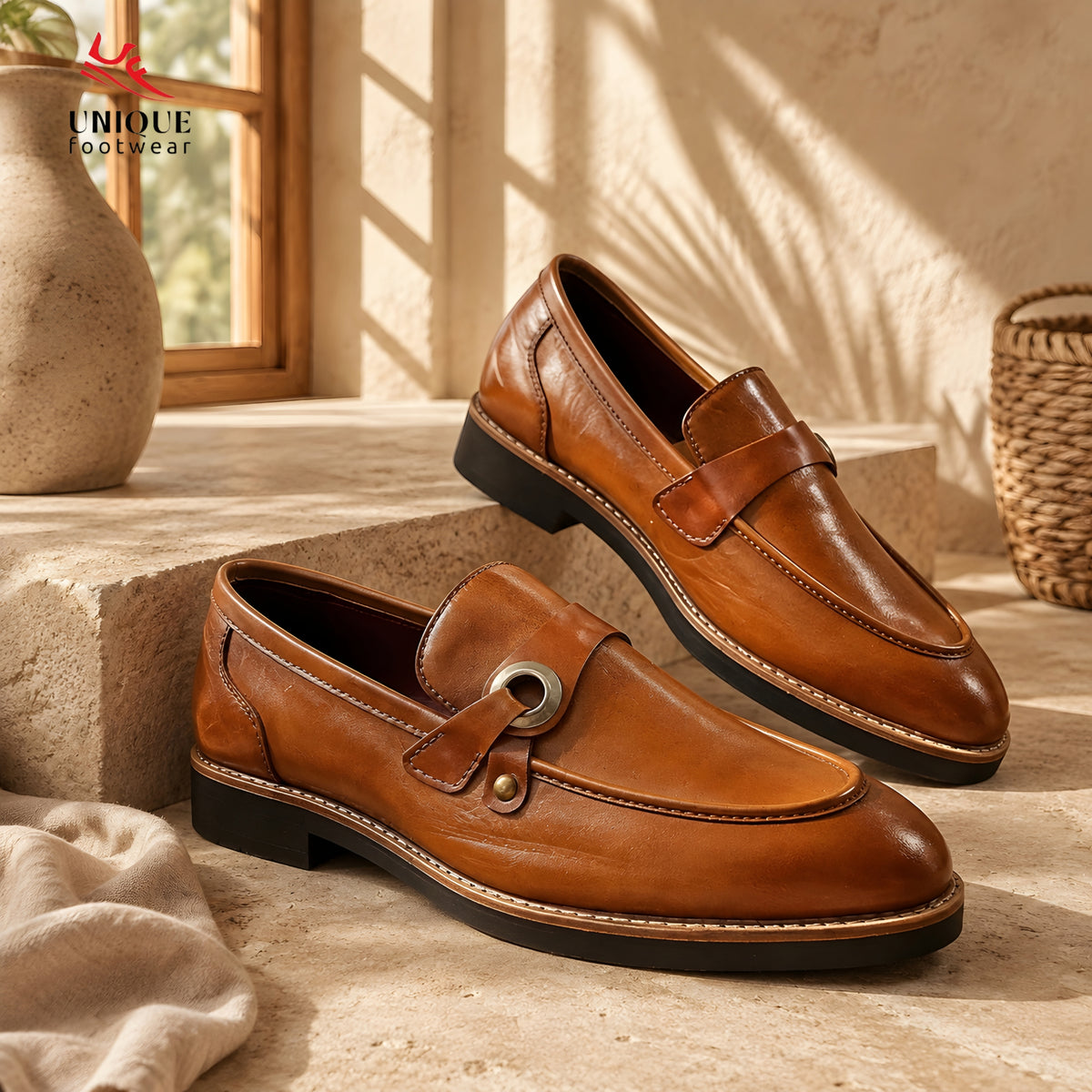 Handmade Genuine Cow Leather Elite Tassel Loafer (594)