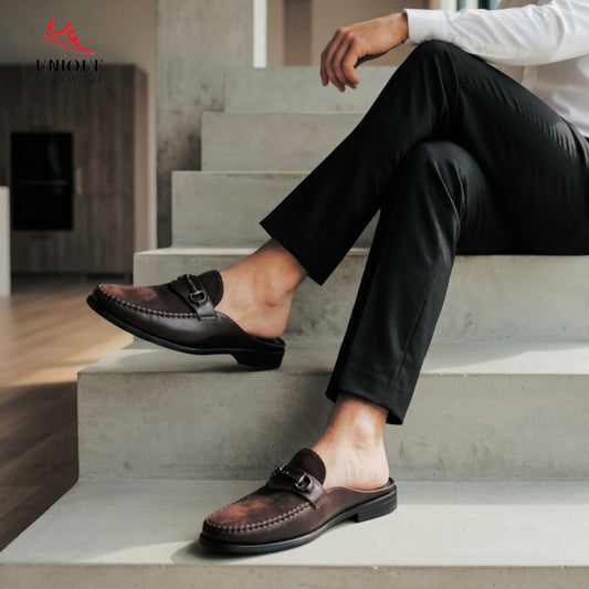 Fashionable Suede Half Shoes (502)