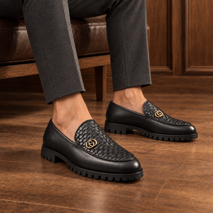 Handcrafted Cow Leather Luxury Penny Loafers (606)