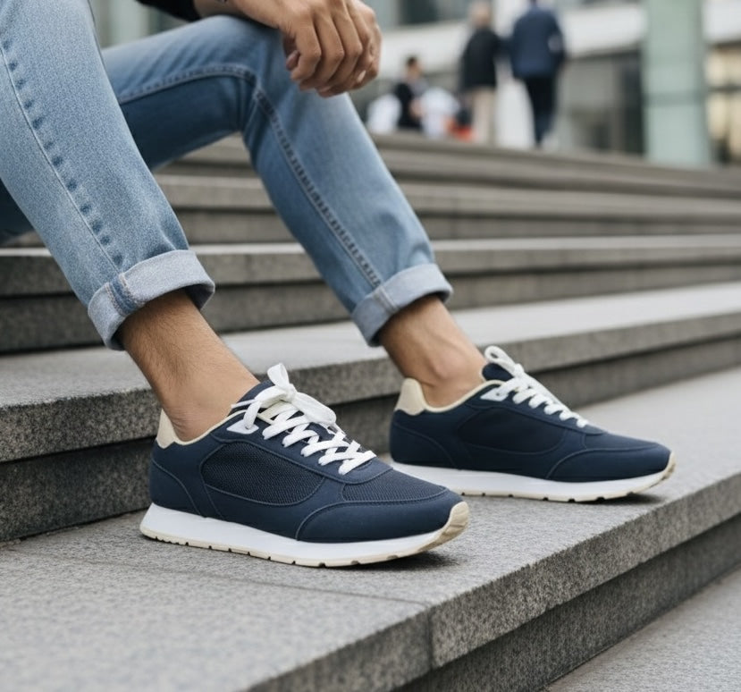 Navy Blue Color Esmara Original Export Sneaker like Pegasus (393)