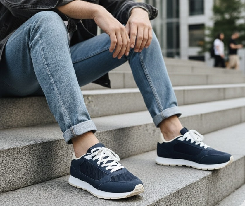 Navy Blue Color Esmara Original Export Sneaker like Pegasus (393)