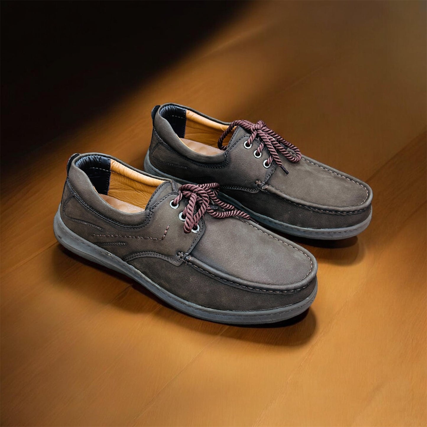 Genuine Cow Leather Comfortable Casual shoes (486)