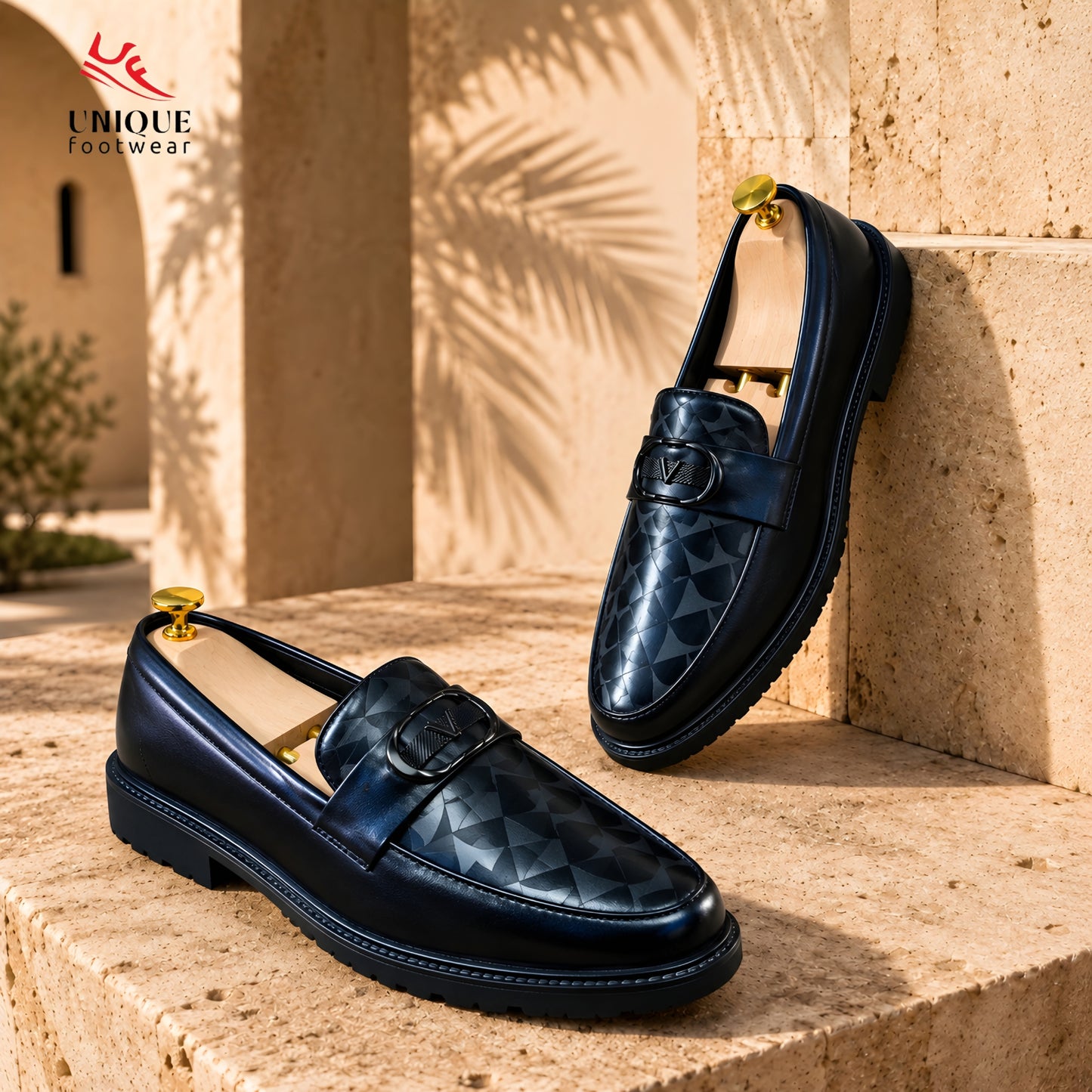 Premium Classic Laser-Cut Chunky Loafer (567)
