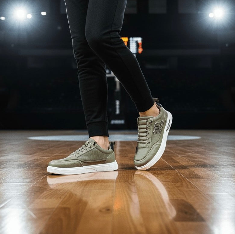 (Socks ফ্রি) Smart Slip-On Lace Comfort Styles Soft Sneakers (417)