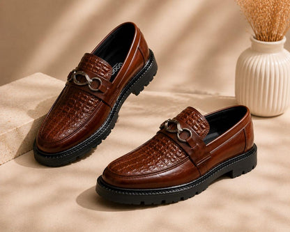 Seoul Pine Luxury Chunky Loafer Cow Leather (506)