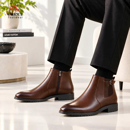 Italian Style Western Chelsea Boots (617)