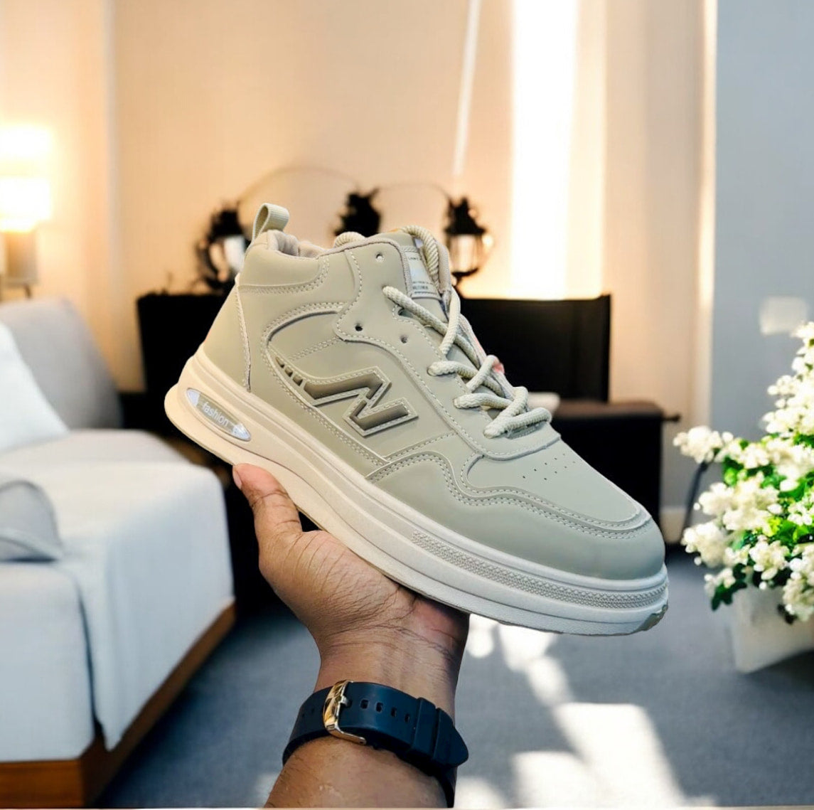 Dual-Tone Everyday Classic Comfort Sneakers (S-319)