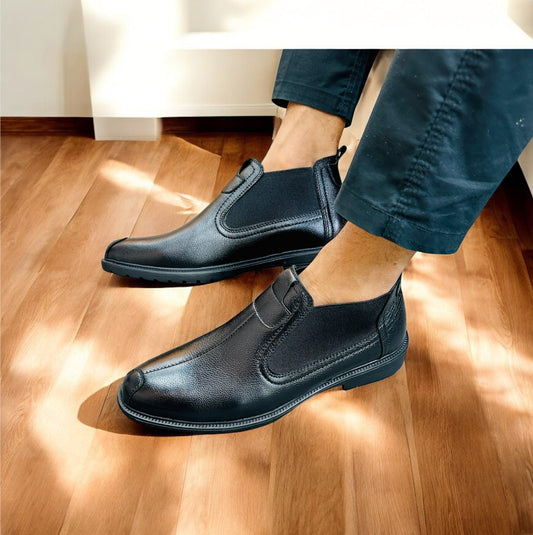 Original Cow Leather Semi Chelsea – Soft, Comfort, Gorgeous looks (L-325)