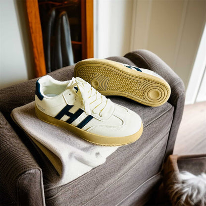 Super Premium Quality Branded Sneaker Navy Blue & White (10)