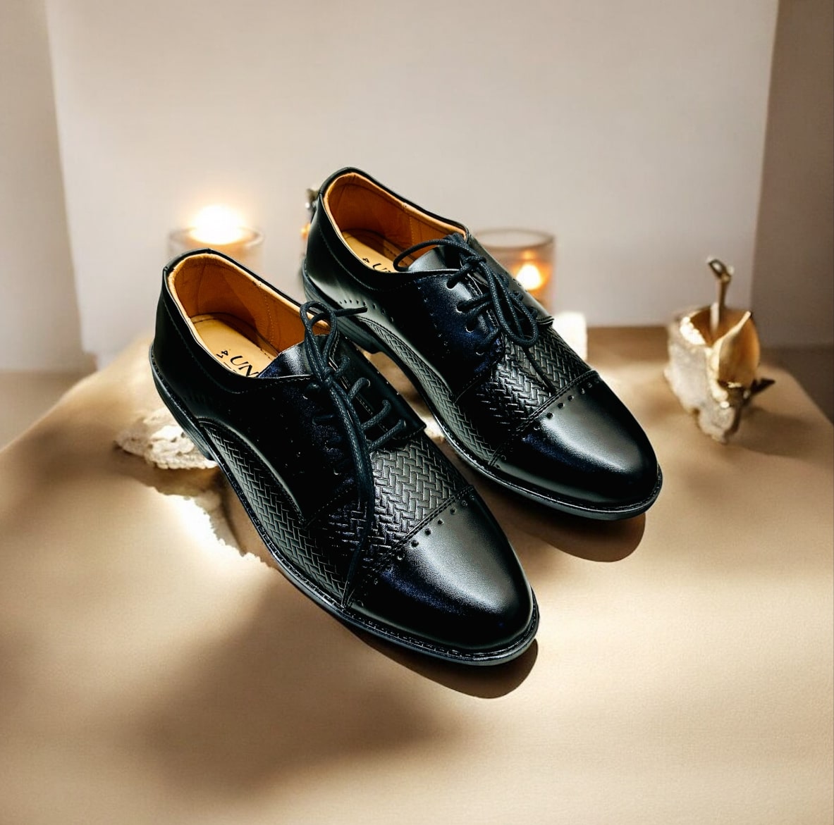 Premium Oxford Formal Shoes with Ribbon (F-96)